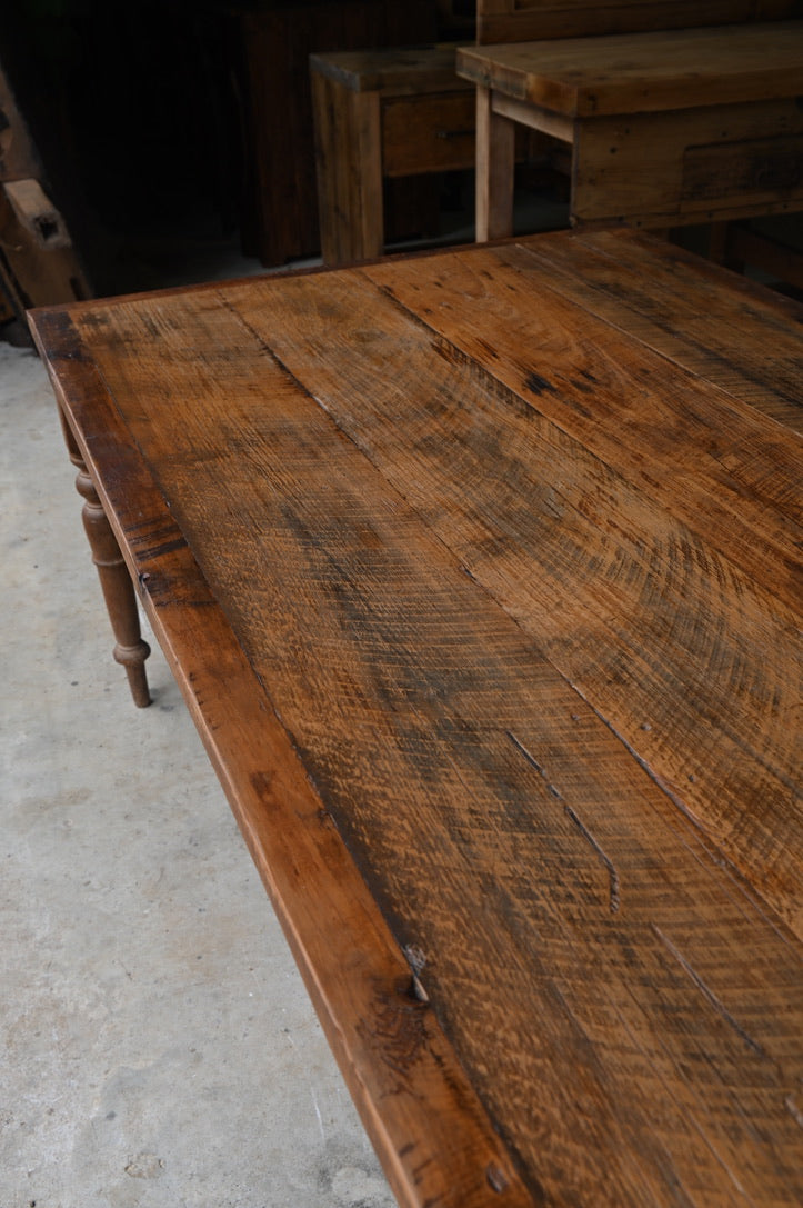 Reclaimed Hoop Pine Dining Table