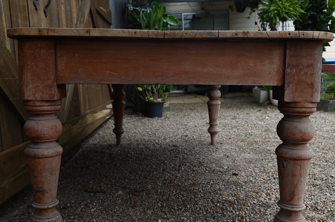 Antique Kauri Pine and Cedar Table
