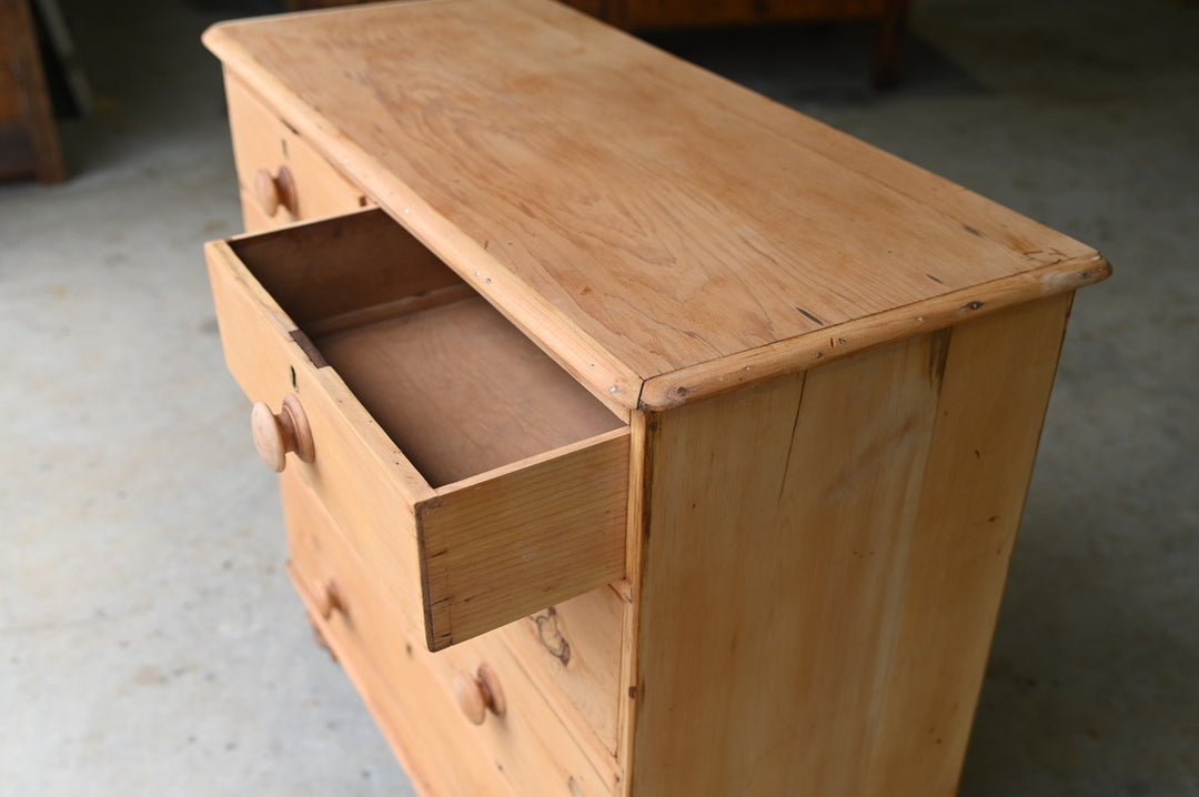 Antique English Pine Chest of Drawers