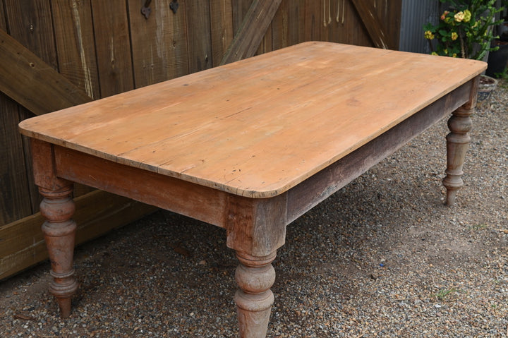 Antique Kauri Pine and Cedar Table