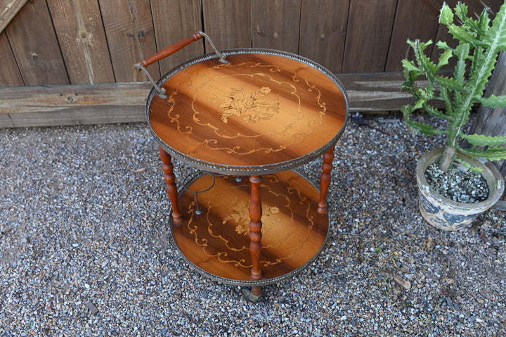 Elegant Mid Century Italian Bar Cart