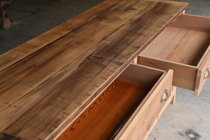 Handcrafted Shaker Style Pine Sideboard / Island Bench