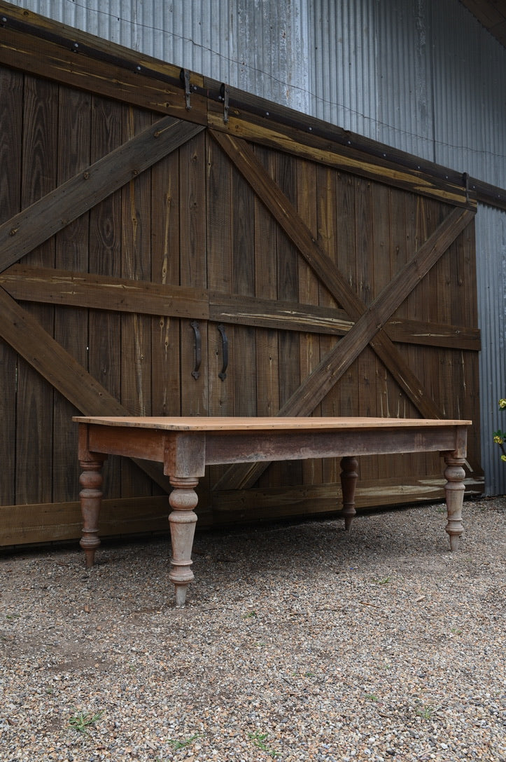 Antique Kauri Pine and Cedar Table