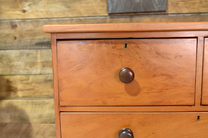 Victorian Cedar and Mahogany Chest Of Drawers
