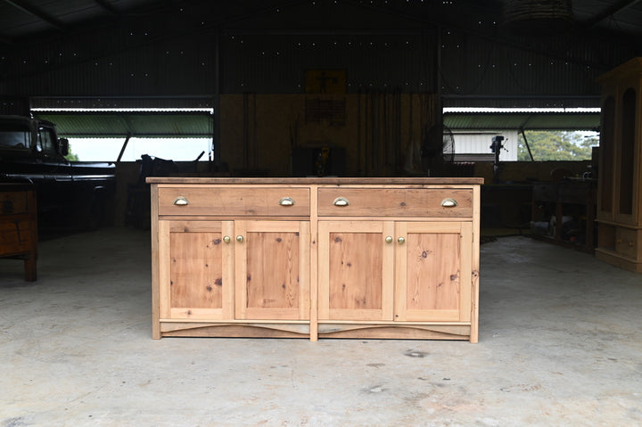 Handcrafted Shaker Style Pine Sideboard / Island Bench