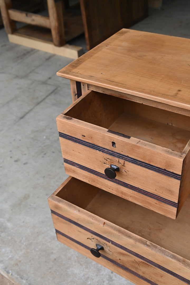 Vintage Hoop Pine Chest of Drawers