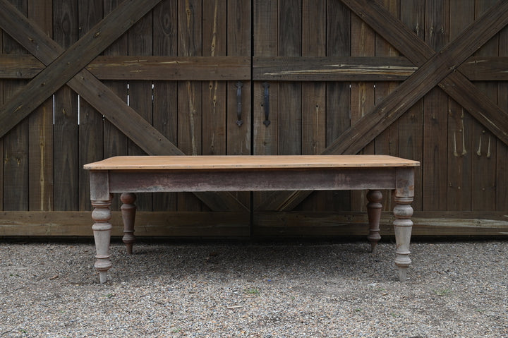 Antique Kauri Pine and Cedar Table