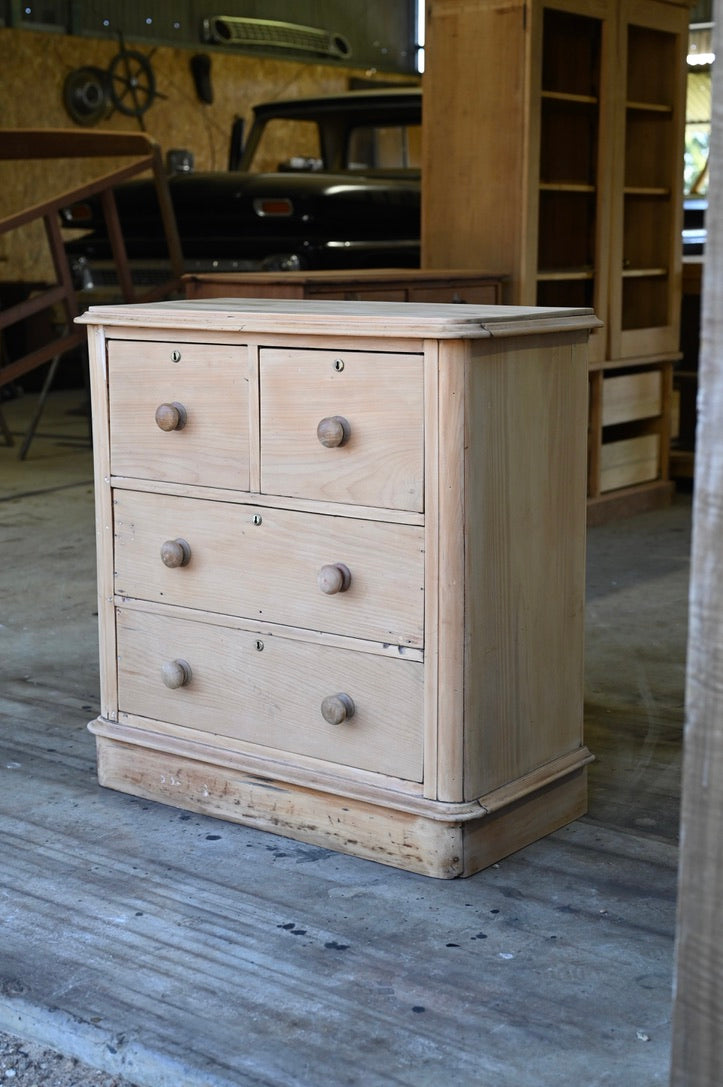 Kauri Pine Chest of Drawers