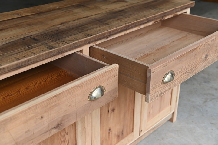 Handcrafted Shaker Style Pine Sideboard / Island Bench