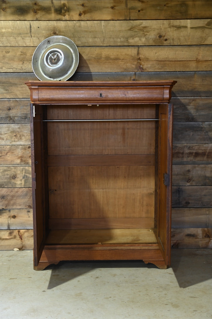 19th Century French Oak Maids Cabinet