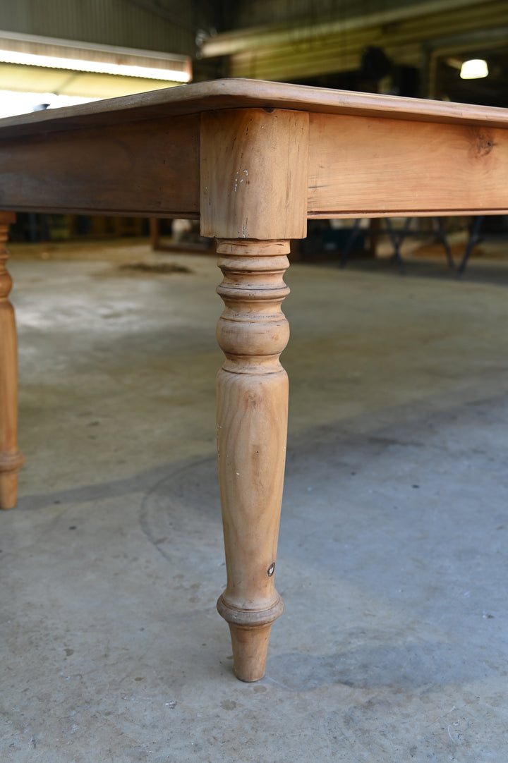 Kauri Pine Farmhouse Dining Table