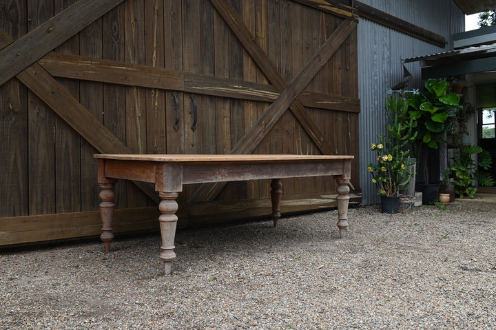 Antique Kauri Pine and Cedar Table