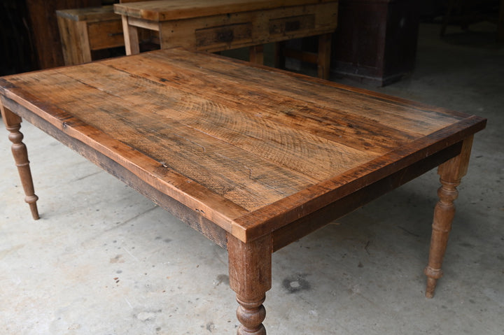 Reclaimed Hoop Pine Dining Table