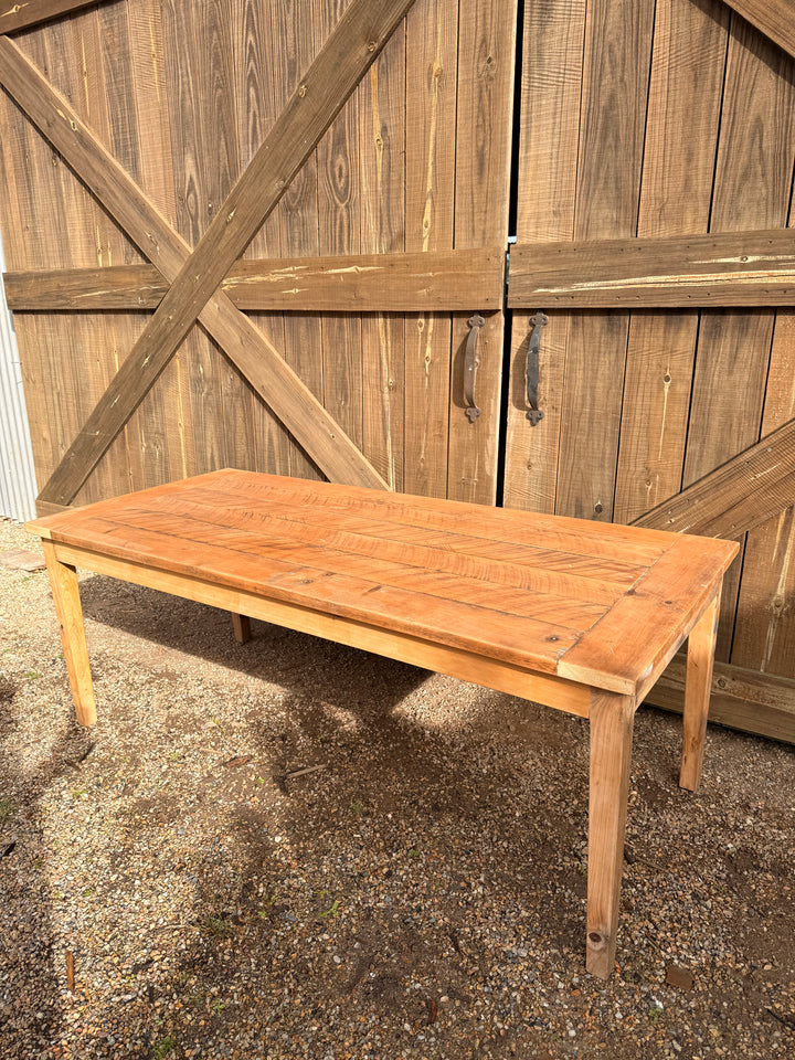 Reclaimed Hoop Pine Dining Table