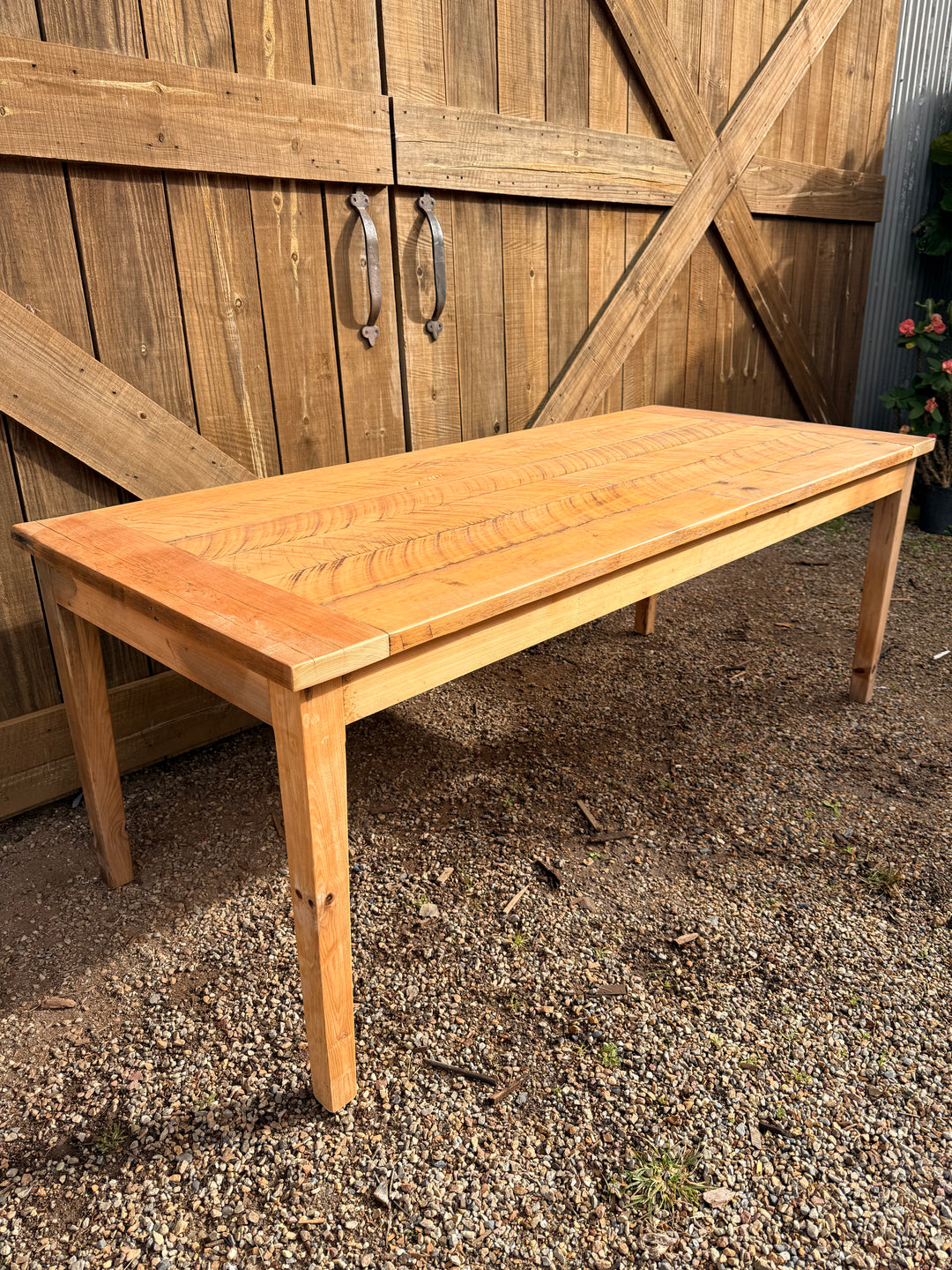 Reclaimed Hoop Pine Dining Table