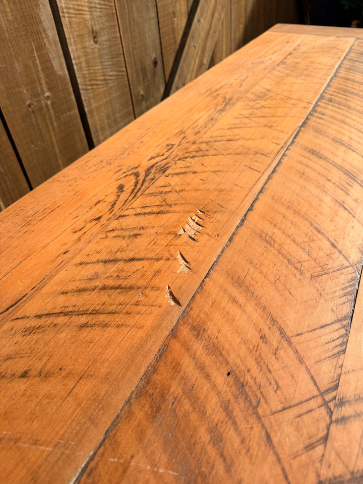 Reclaimed Hoop Pine Dining Table