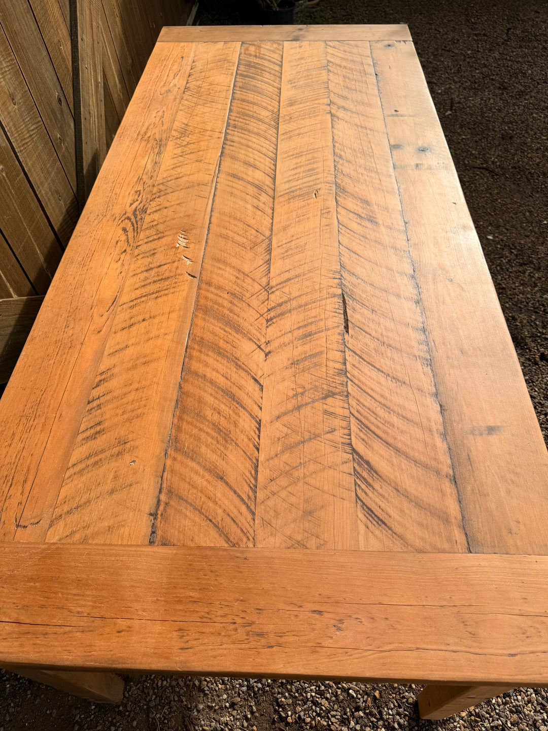 Reclaimed Hoop Pine Dining Table
