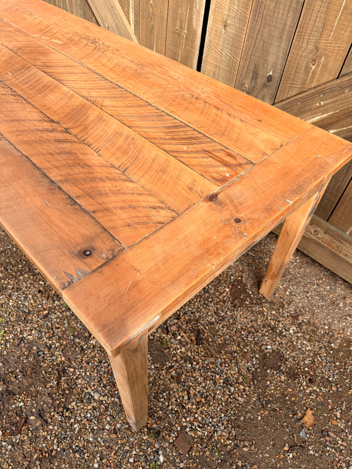 Reclaimed Hoop Pine Dining Table