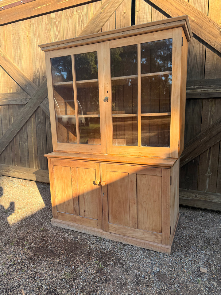 Antique Kauri Pine Hutch