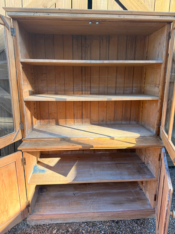 Antique Kauri Pine Hutch