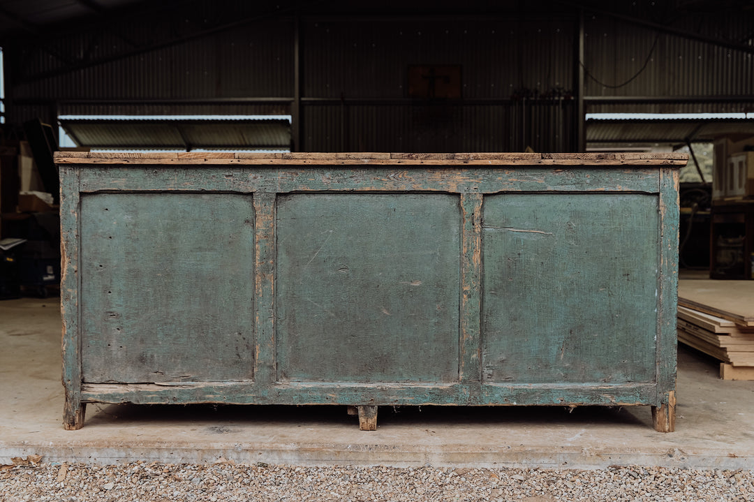 European Baltic Pine Island Bench